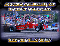 AUGUST 2, 2014 BEL AIR, MD EVENT WINNERS